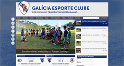 Desktop Screenshot of galiciaec.com.br